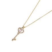 Secret Heart Key Necklace