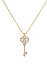 Secret Heart Key Necklace