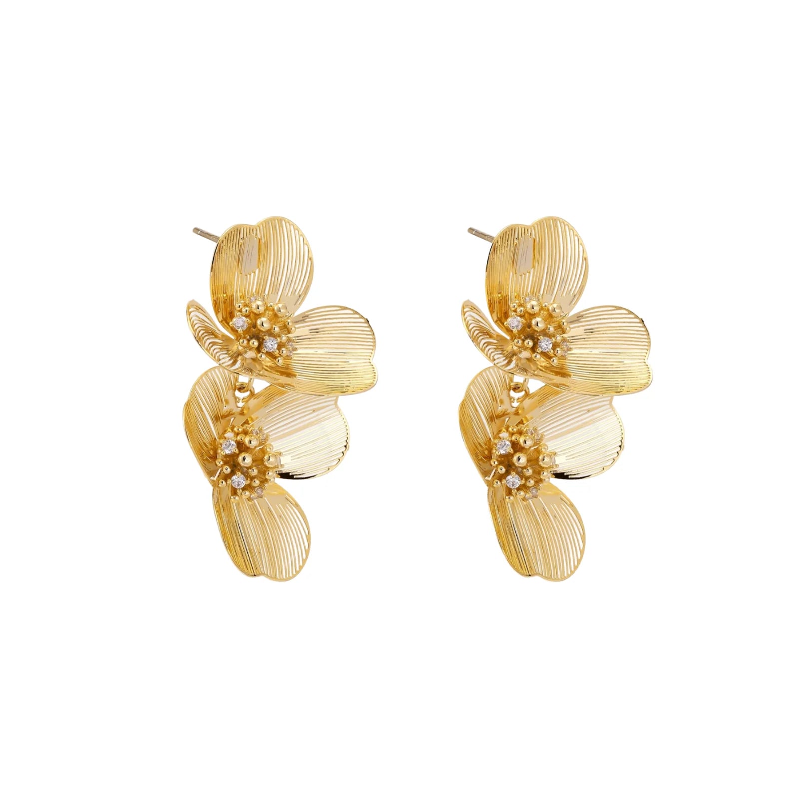 Golden Bloom Earrings
