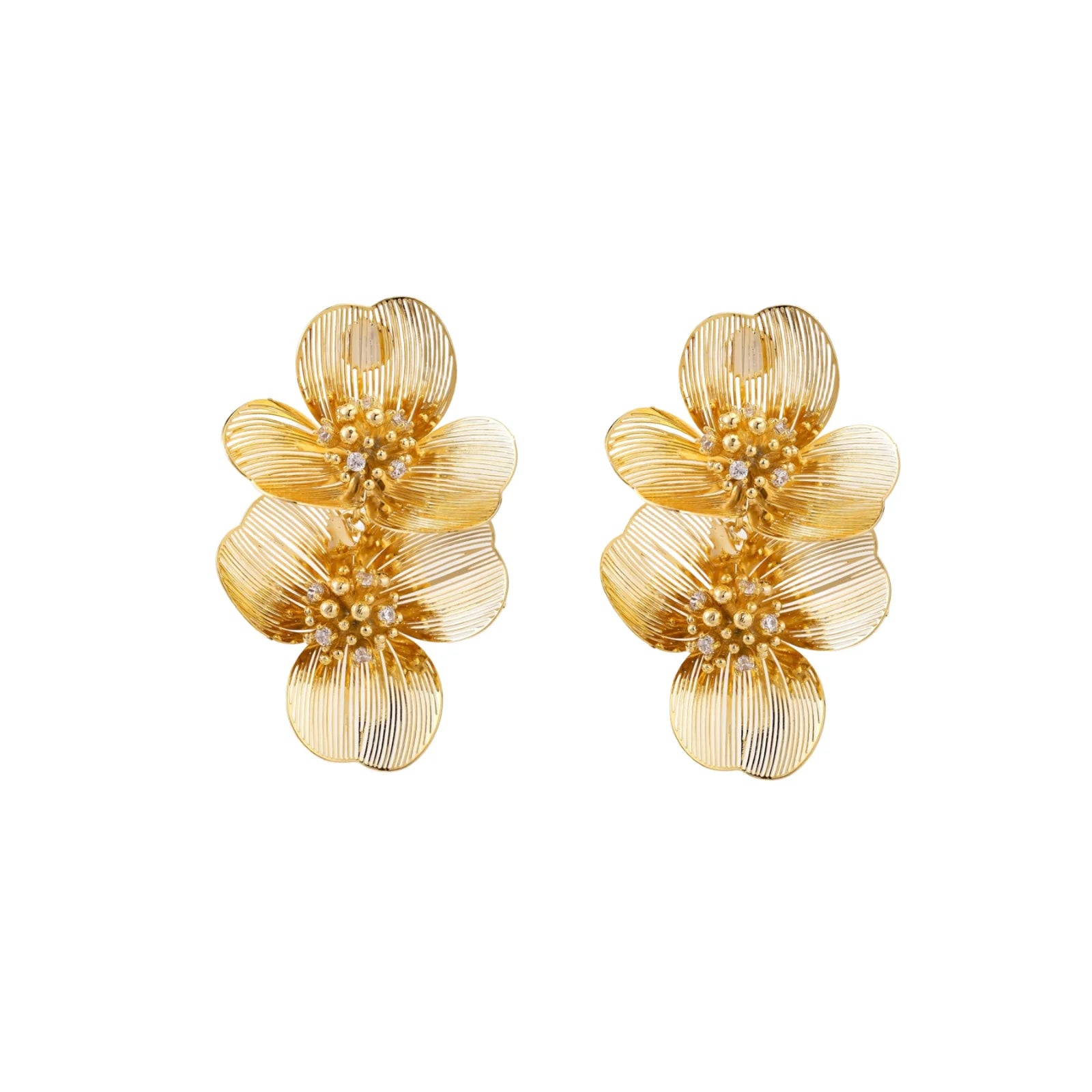 Golden Bloom Earrings