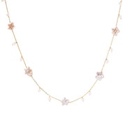 Starlit Pearl Necklace