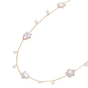 Starlit Pearl Necklace
