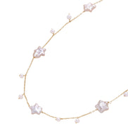 Starlit Pearl Necklace