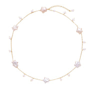 Starlit Pearl Necklace