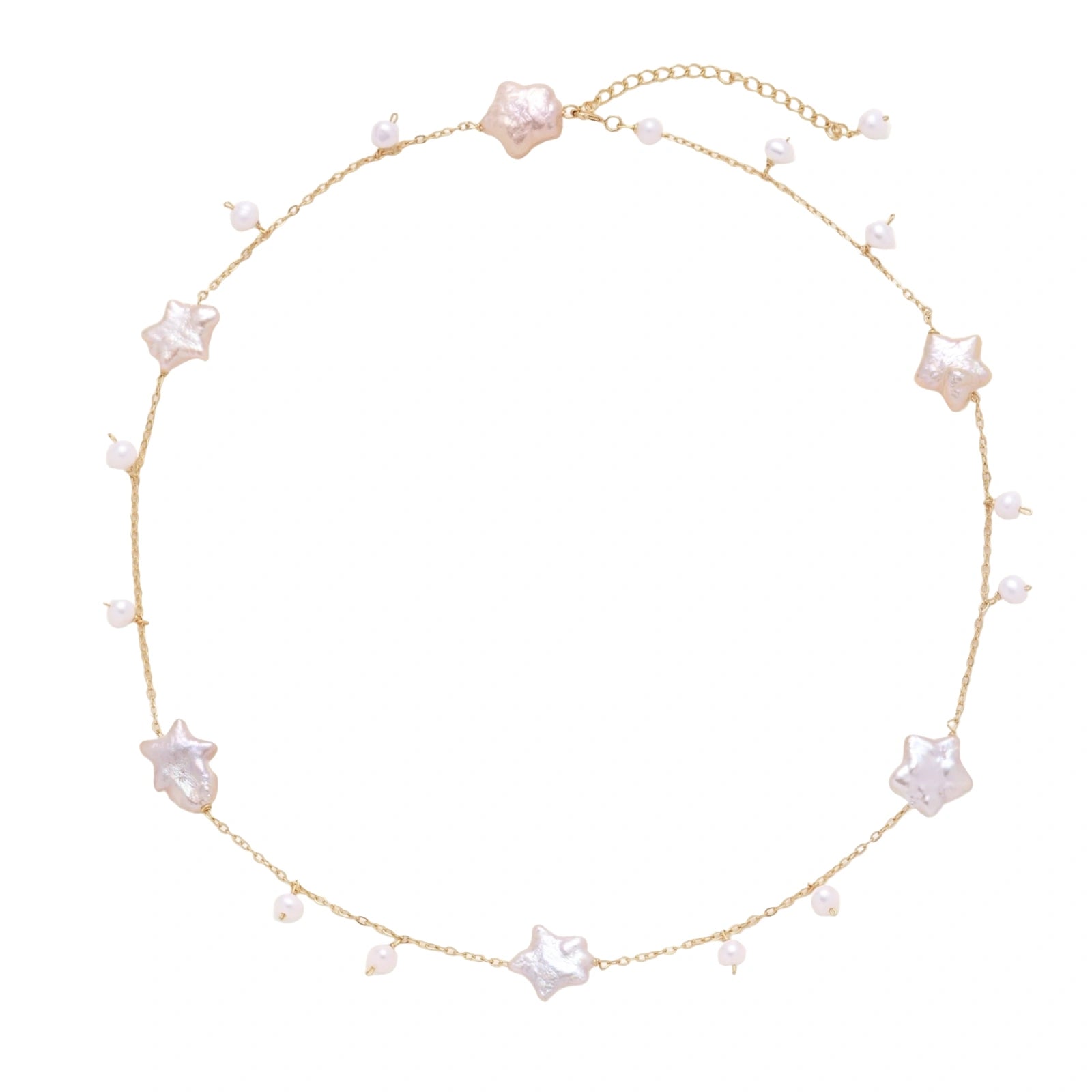 Starlit Pearl Necklace