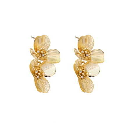 Golden Bloom Earrings