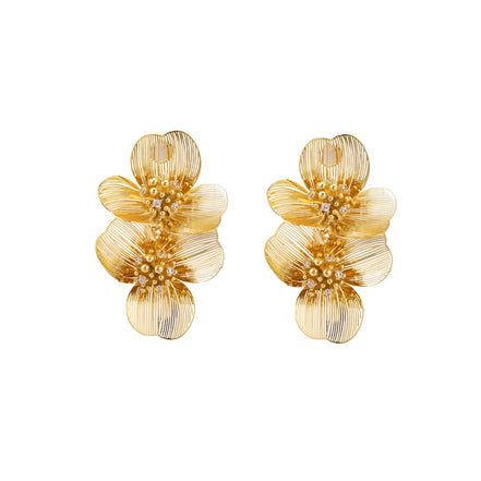 Golden Bloom Earrings